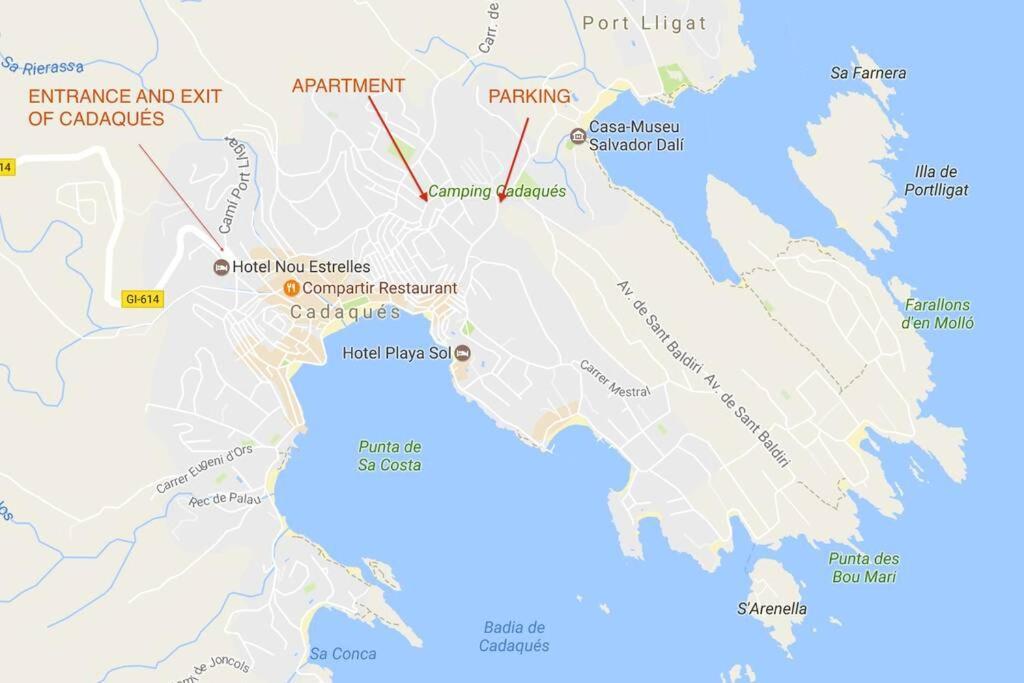 Pequeno Y Acogedor En El Centro De Cadaques Apartman Kültér fotó